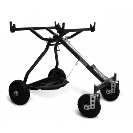 Stone Kart - Kippaava musta - Jarruilla