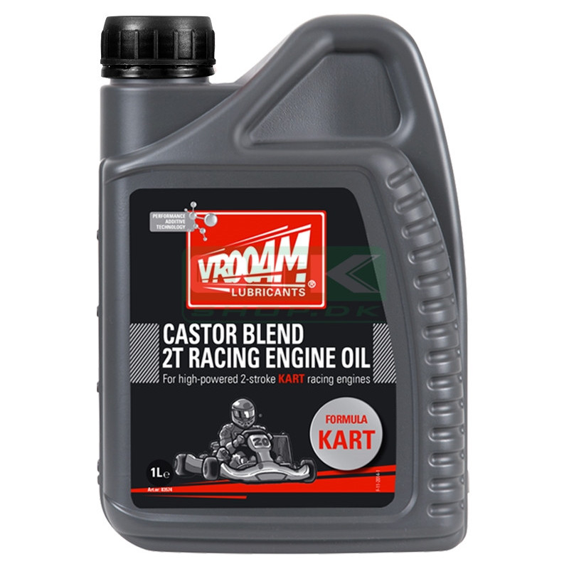 VROAAM - CASTOR BLEND   2T KART RACING ENGINE OIL